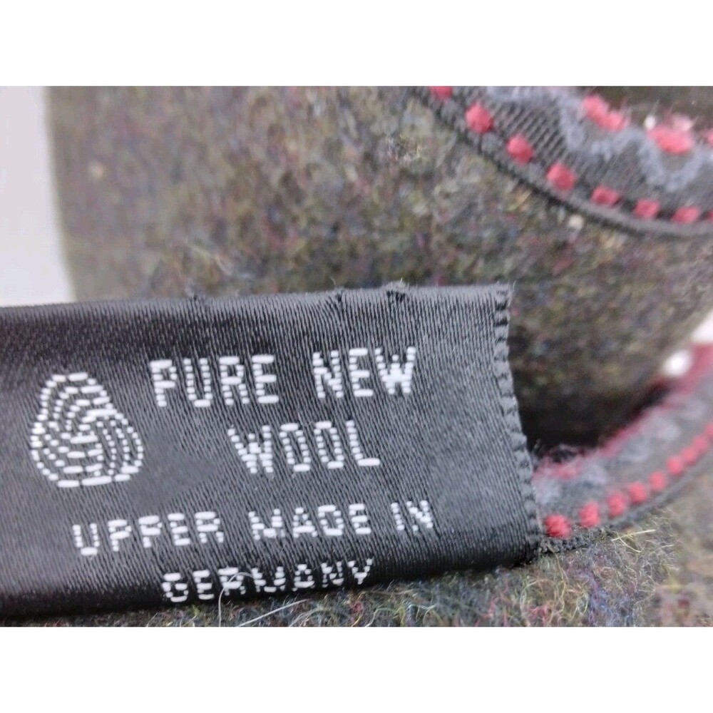 Wild n Wooly by Stegmann Shoes Gray Pure New Wool Germany Women's Size US 7 - Picture 13 of 15